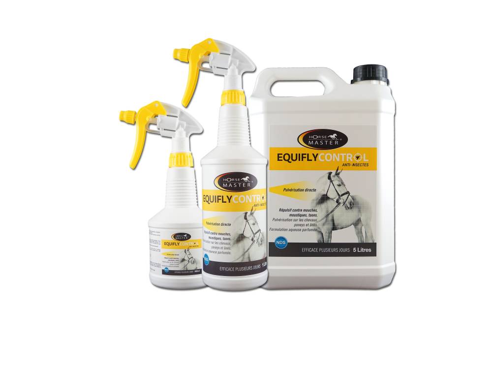 EQUIFLY CONTROL Anti insectes pour chevaux